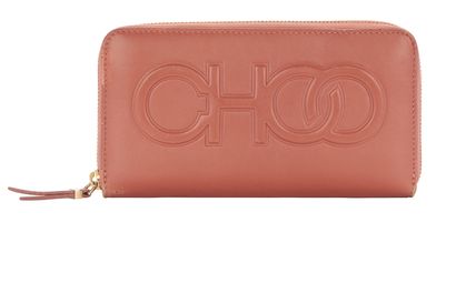 Jimmy Choo Zip Around Wallet, front view